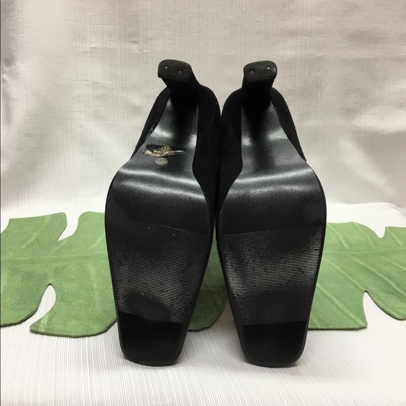 Delicious Black Suede Boots - Picture 7 of 7